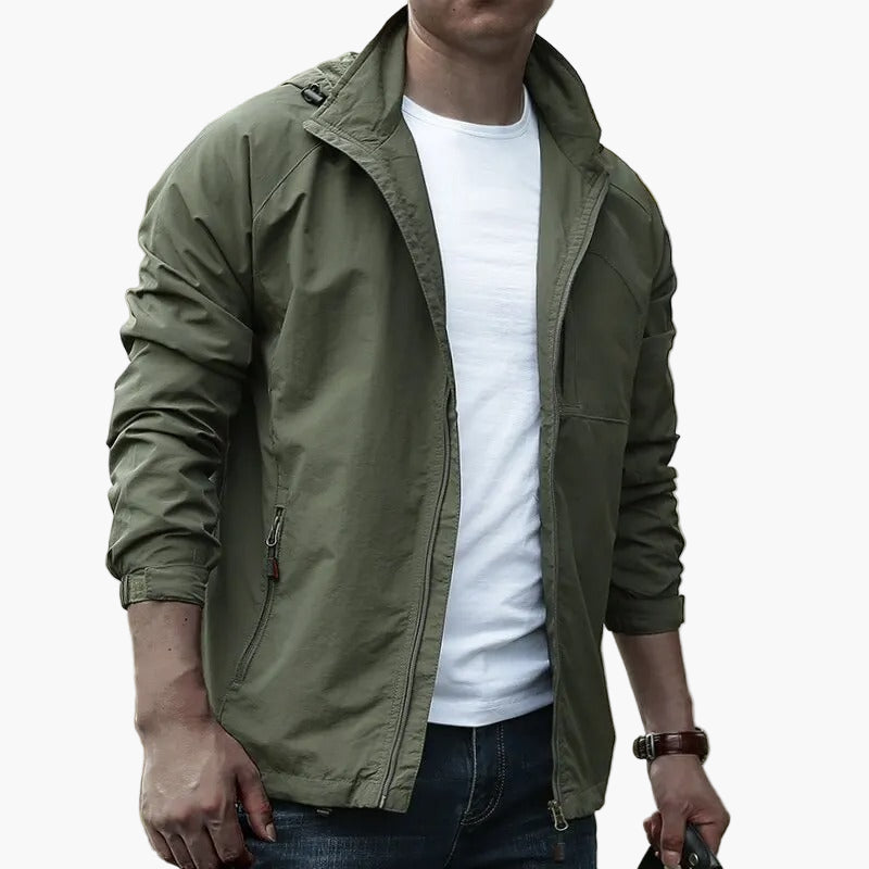 R&B | Cargo Sommerjacke Wasserdicht Atmungsaktiv Freizeit Outdoorjacke
