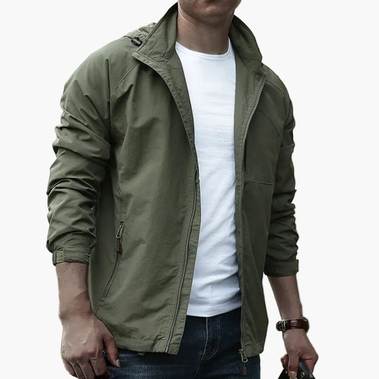 R&B | Cargo Sommerjacke Wasserdicht Atmungsaktiv Freizeit Outdoorjacke