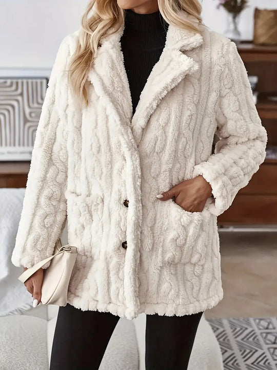 R&B | Weiche Bequeme Damenjacke mit Langen Ärmeln