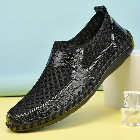 Herren Sandalen aus Mesh mit festen Nähten R&B
