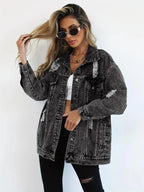 R&B | Oversized Jeansjacke für Damen
