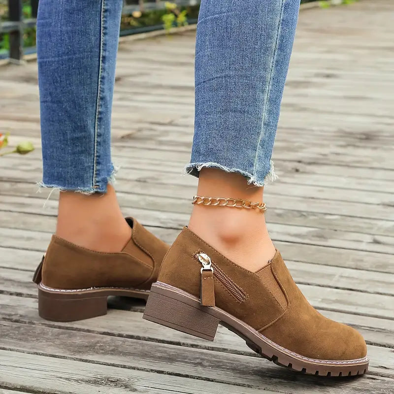 Bequeme Slipper mit flachem Absatz R&B R&B