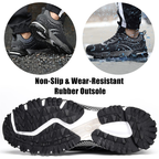 Leicht Sicherheitsschuhe Herren Damen Arbeitsschuhe Atmungsaktiv Schutzschuhe Stahlkappe Sportlich Sneaker R&B