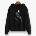 R&B | Casual Hoodie mit Grafischem Druck Baumwollmischung Weich und Komfortabel
