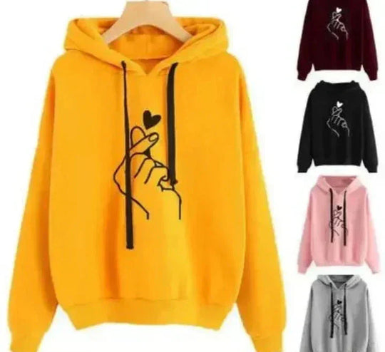 R&B | Casual Hoodie mit Grafischem Druck Baumwollmischung Weich und Komfortabel
