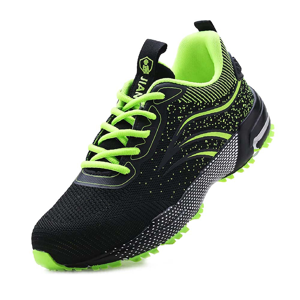 Leicht Sicherheitsschuhe Herren Damen Arbeitsschuhe Atmungsaktiv Schutzschuhe Stahlkappe Sportlich Sneaker R&B