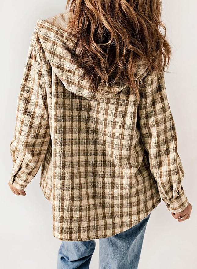 R&B | Kariertes Futter Hemdjacke