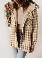R&B | Kariertes Futter Hemdjacke