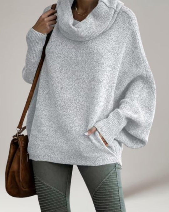 R&B | Chic Stehkragen-Pullover