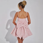 R&B | Mode personalisierte Schleife Partykleid