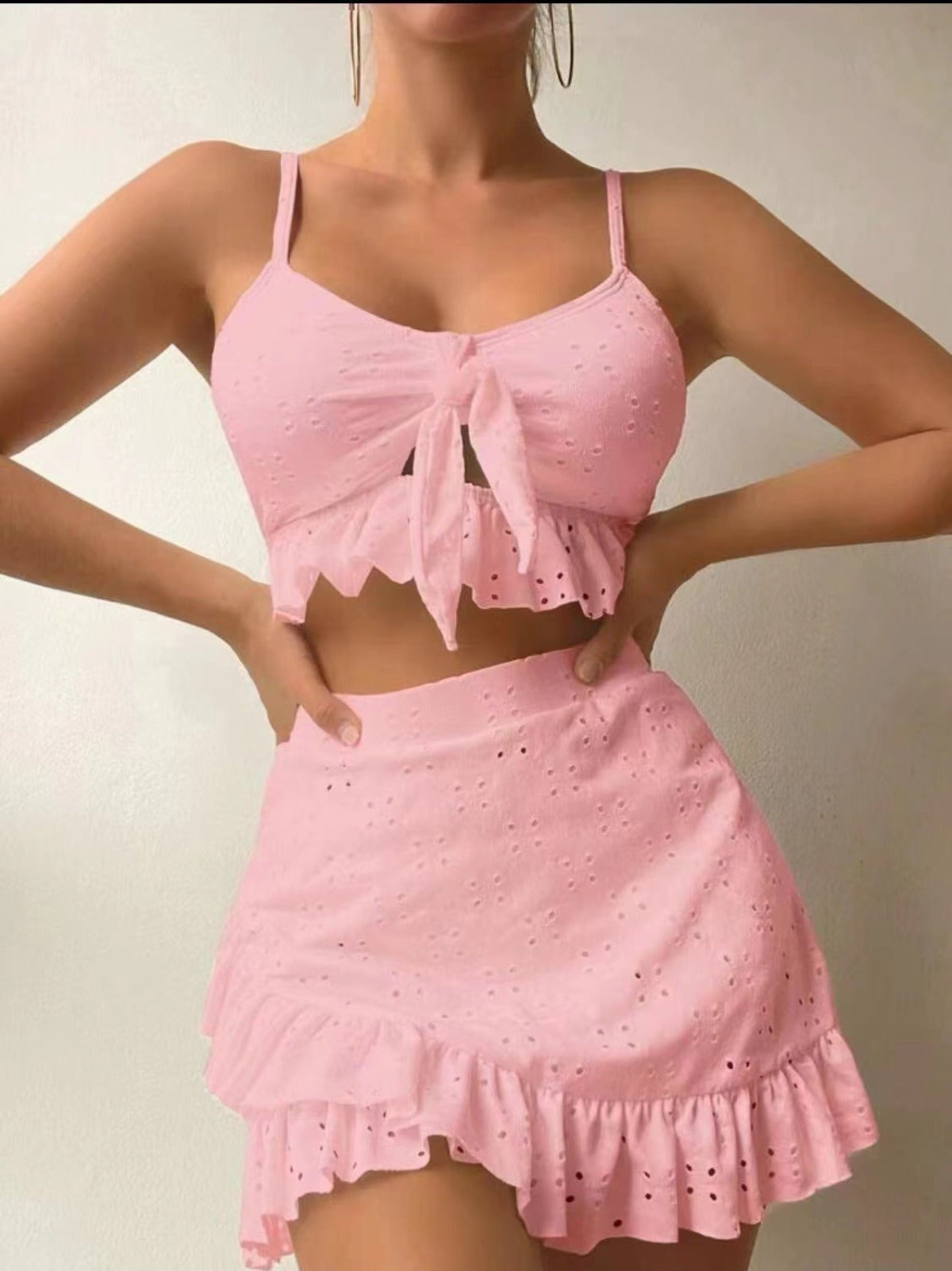 R&B | Split Badeanzug Hüftrock