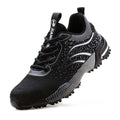 Leicht Sicherheitsschuhe Herren Damen Arbeitsschuhe Atmungsaktiv Schutzschuhe Stahlkappe Sportlich Sneaker R&B