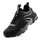 Leicht Sicherheitsschuhe Herren Damen Arbeitsschuhe Atmungsaktiv Schutzschuhe Stahlkappe Sportlich Sneaker R&B