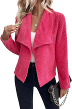 R&B | Blazer mit Struktur Große Kragen Elegant und Modern