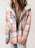 R&B | Kariertes Futter Hemdjacke