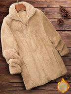 R&B | Plüschjacke Polyester Weich und Warm