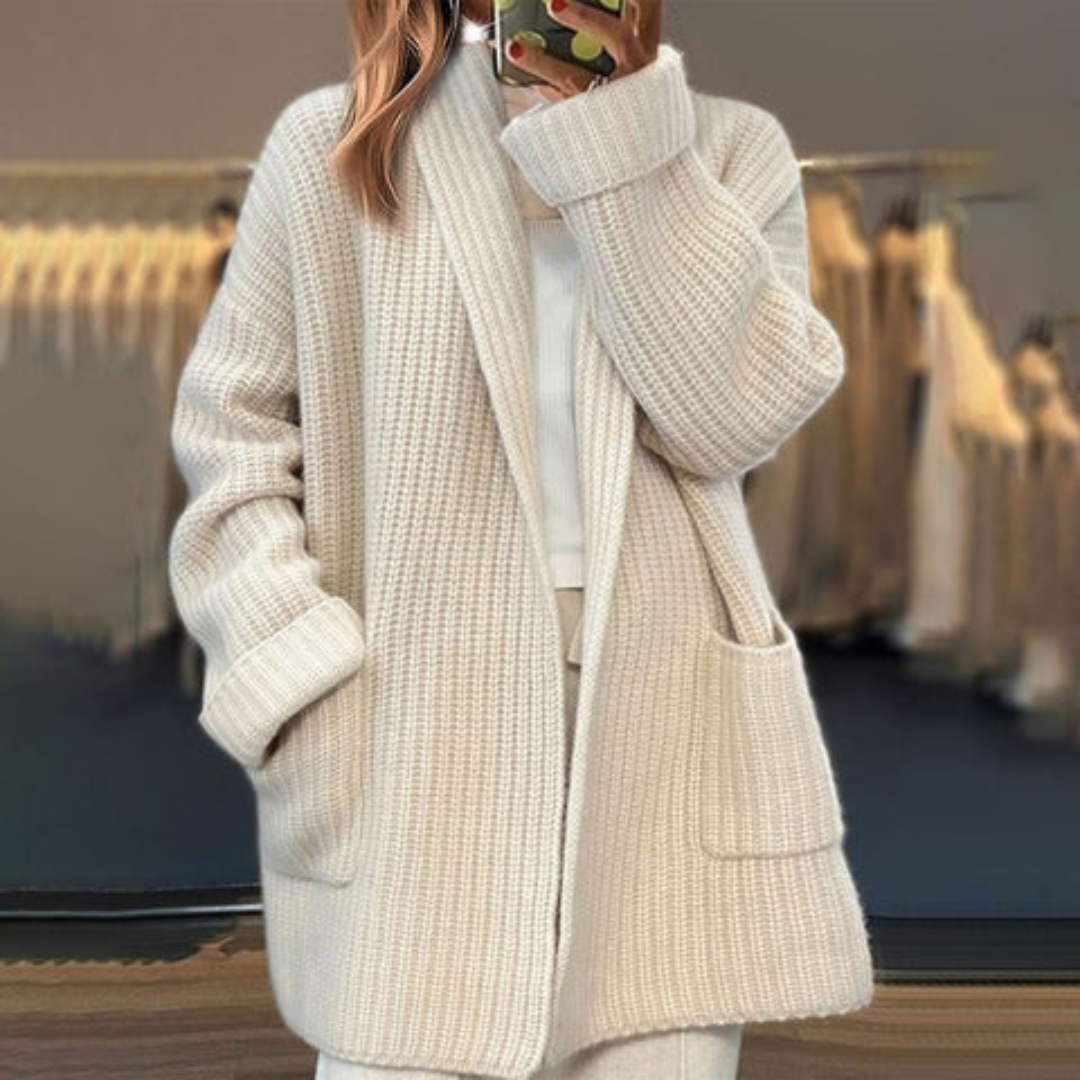 R&B | Gemütlicher Wollmix-Cardigan für Frauen