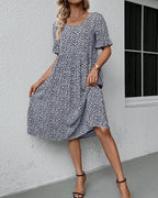 R&B | Elegantes Kleid mit floralem Muster