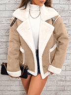 R&B | Elegante Teddy Winterjacke für Damen