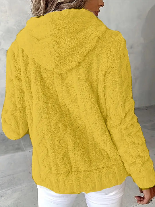 R&B | Weiches Kapuzen Sweatshirt mit Reißverschluss