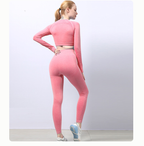 Schnelltrocknendes Enges Yogahosen-Set