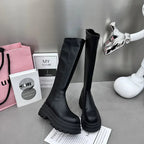 R&B | Lange Schwarze Stiefelschuhe Für Komfort Und Stil