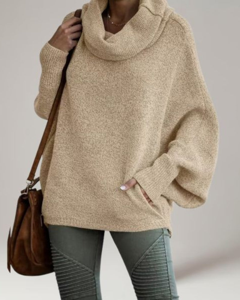 R&B | Chic Stehkragen-Pullover