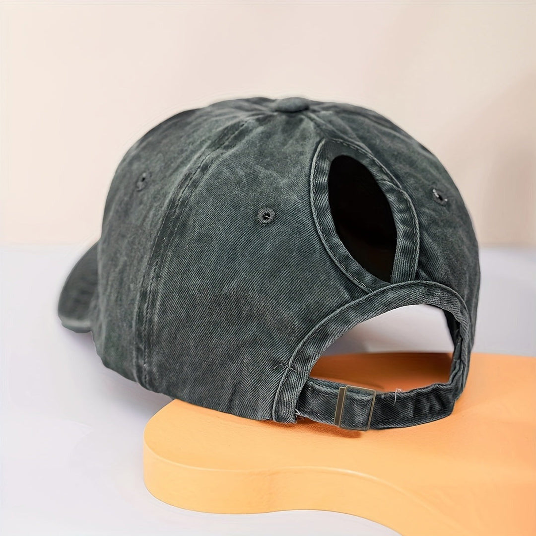 R&B | Pferdeschwanz Baseballcap mit Atmungsaktivem Komfort und Uv Schutz