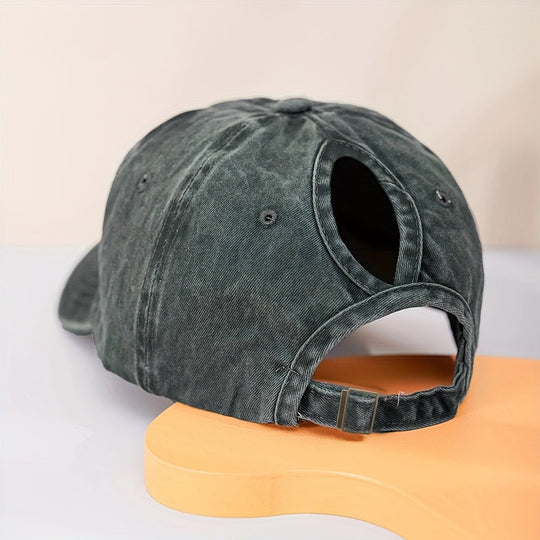 R&B | Pferdeschwanz Baseballcap mit Atmungsaktivem Komfort und Uv Schutz