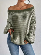 R&B | Strickpullover mit Überschnittenen Schultern