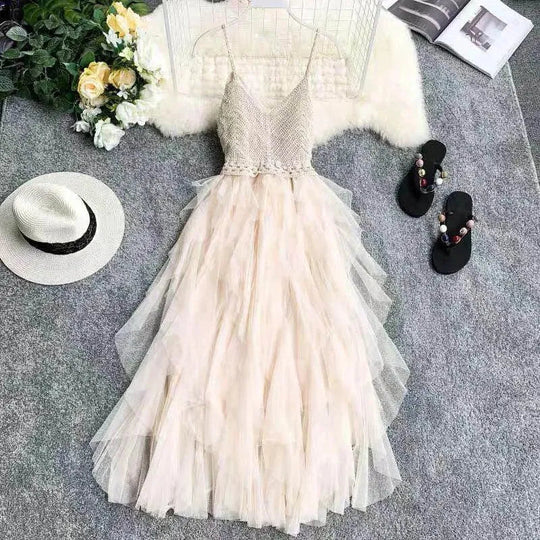 R&B | Kleid Aus Netzschlaufe
