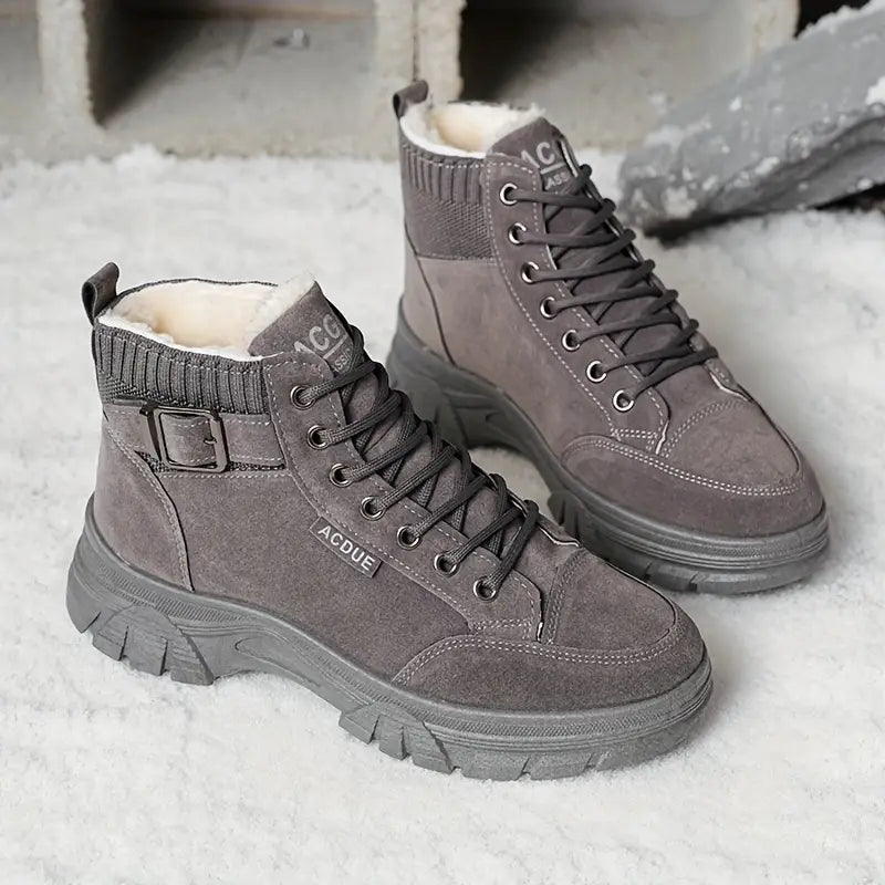 R&B | Warme Samt Stiefeletten für Frauen