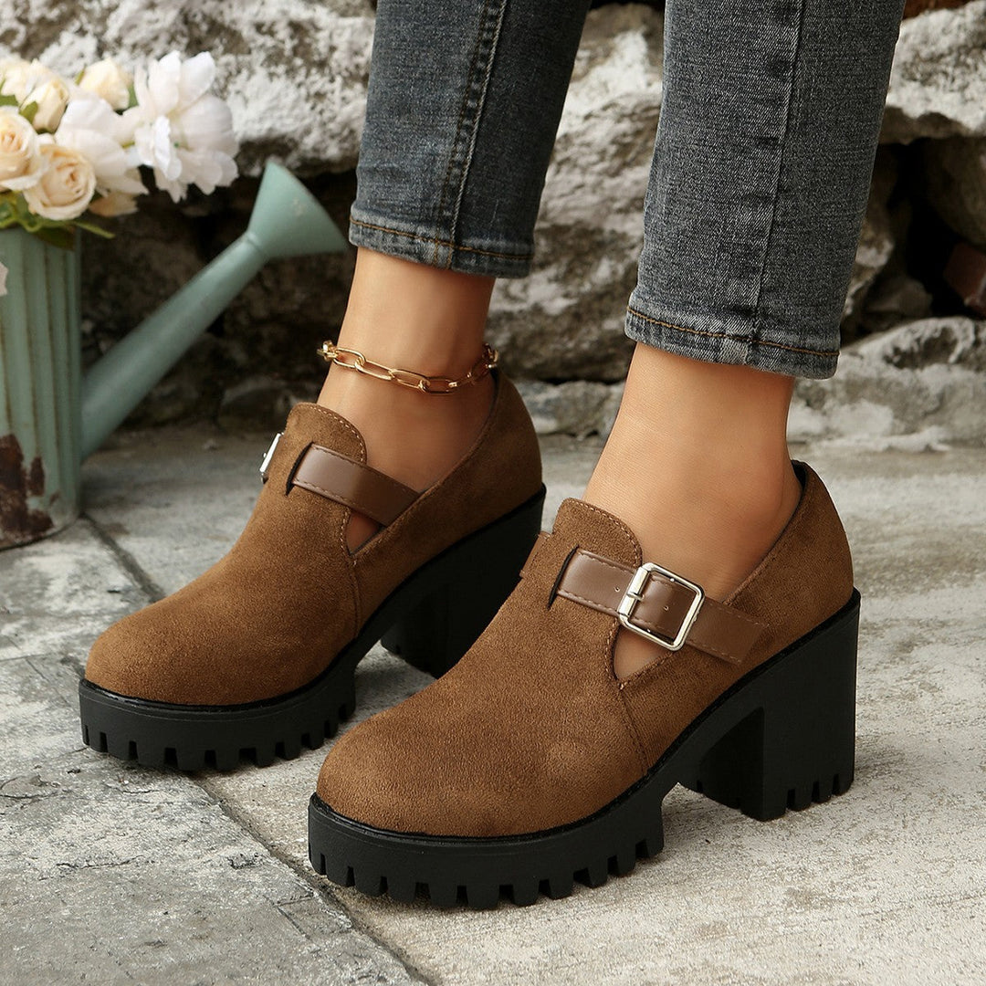 Modische Ankle Boots mit Blockabsatz R&B R&B