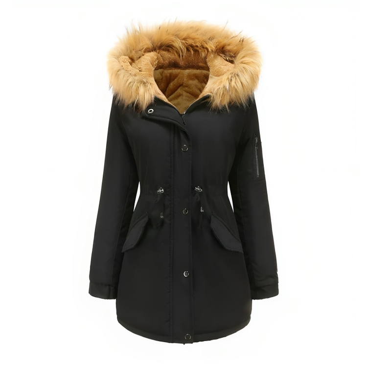 R&B | Winter Parka mit veganem Pelz für Damen umweltfreundliche Materialien