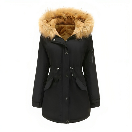 R&B | Winter Parka mit veganem Pelz für Damen umweltfreundliche Materialien