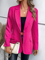 R&B | Ein-Knopf Langarm Blazer