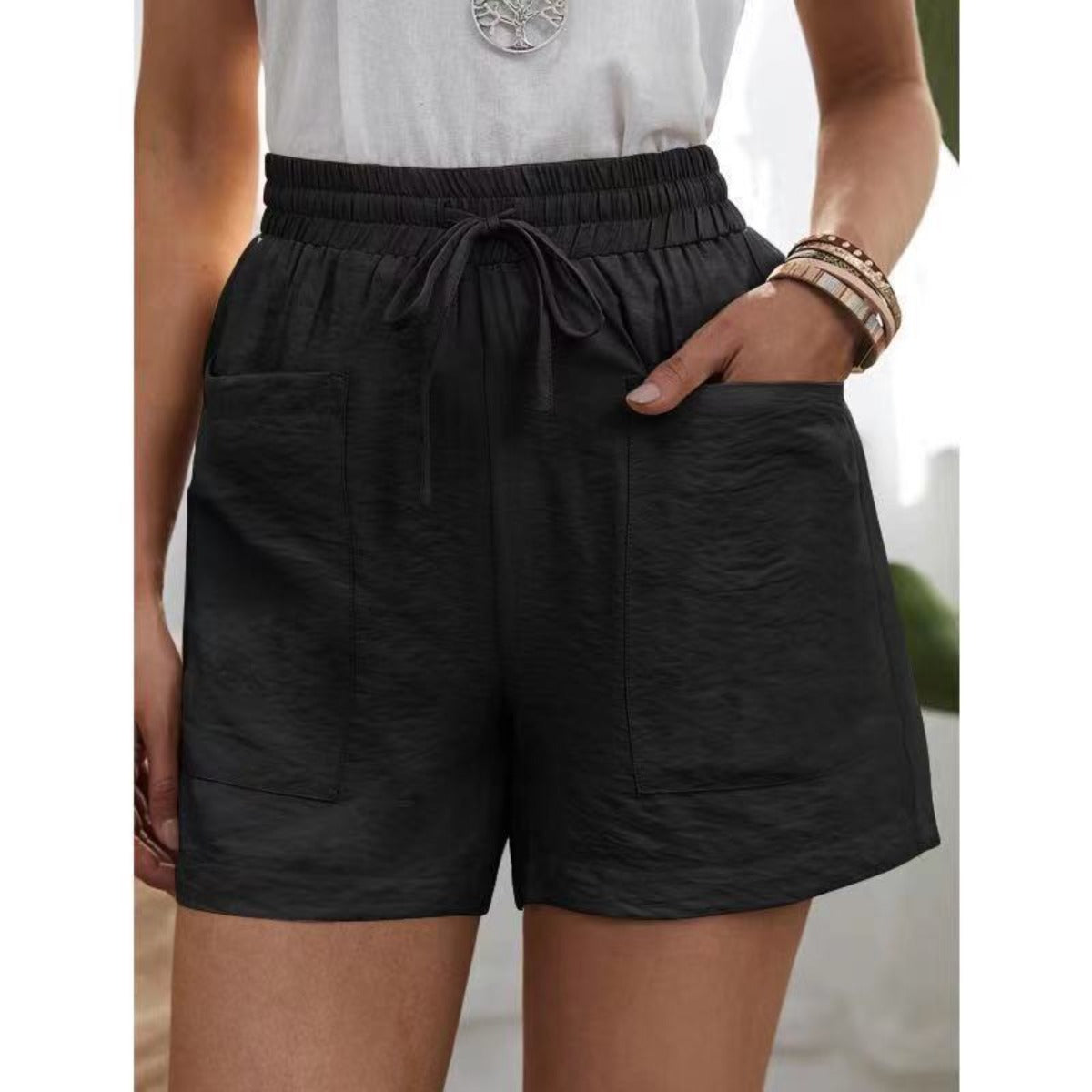 R&B | Lässige Shorts aus Leinen