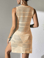 R&B | Gestricktes Blusenkleid