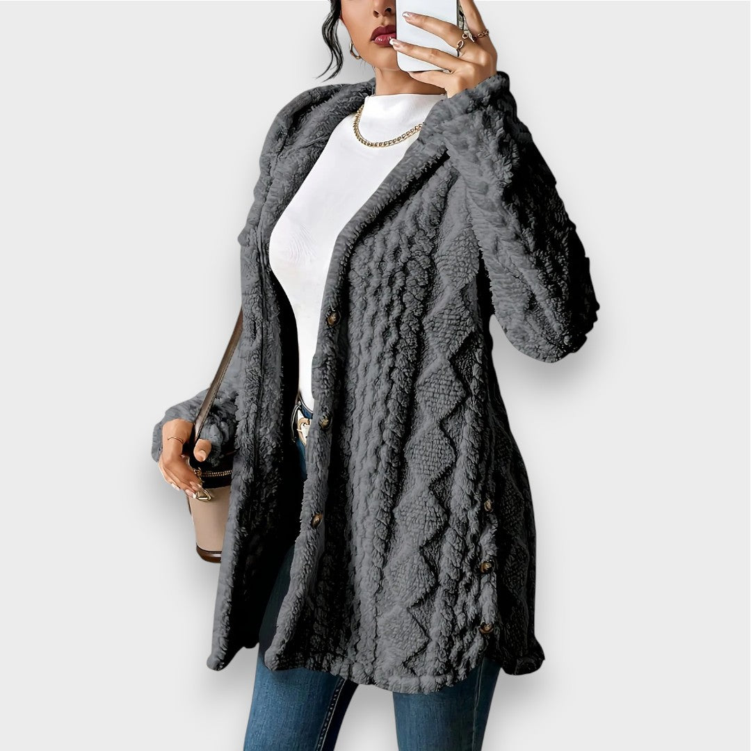 R&B | Plüsch-Hoodie-Cardigan-Pullover