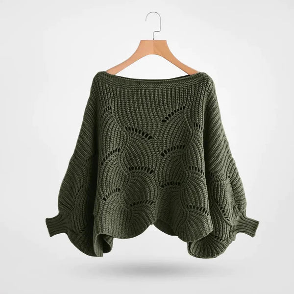 R&B | Strick Batwing Pullover