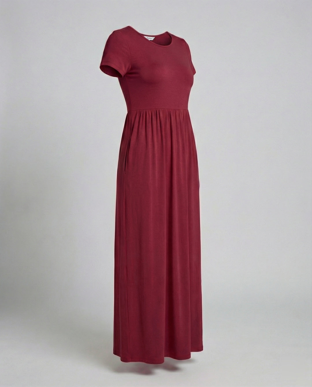 Damen Maxikleid Sommer mit Taschen