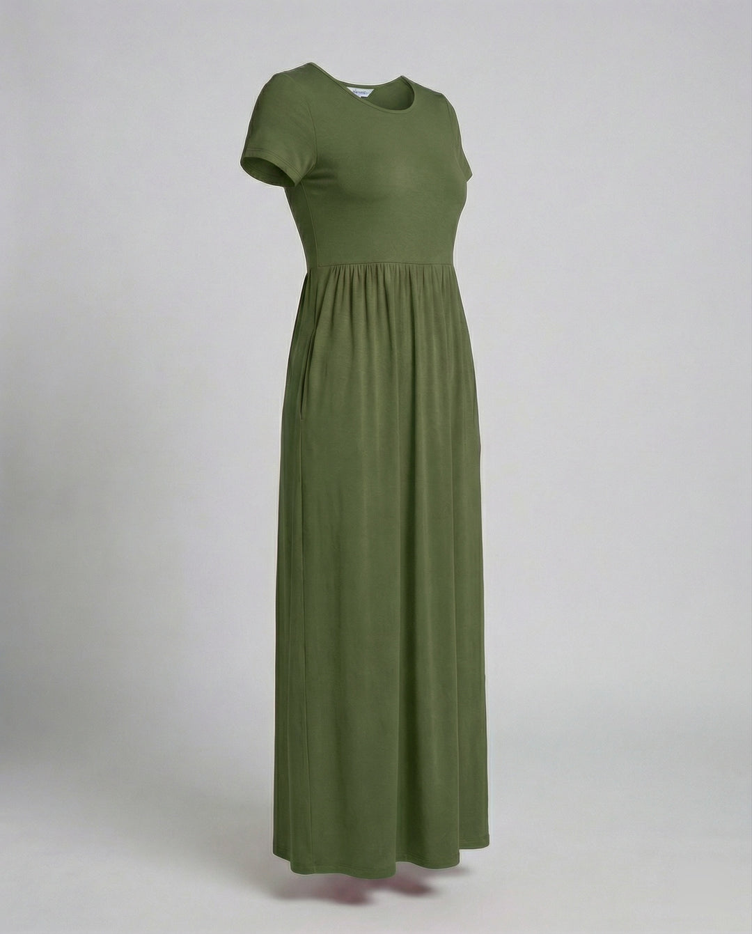 Damen Maxikleid Sommer mit Taschen