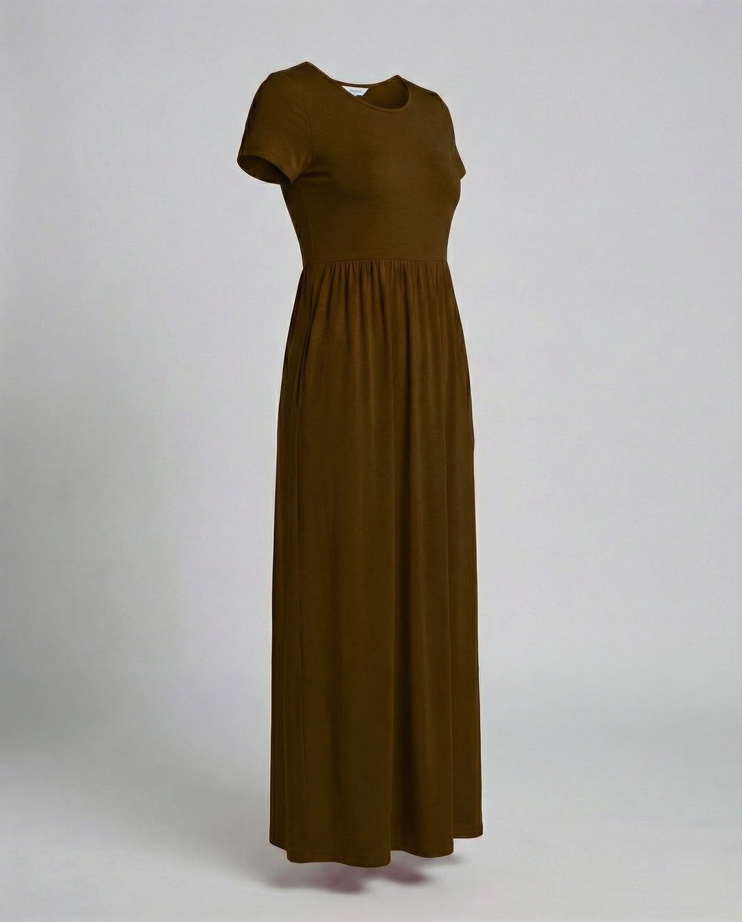 Damen Maxikleid Sommer mit Taschen