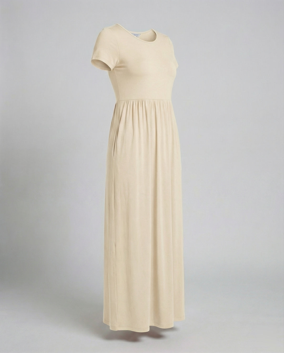 Damen Maxikleid Sommer mit Taschen