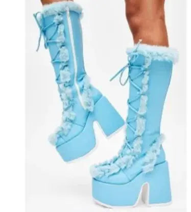 R&B | Neue Winter Frauen Schnee Stiefel Plattform  (Saison 2)
