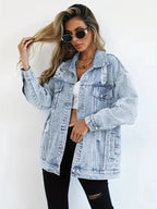 Jeansjacke in Übergröße für Damen – Agatha