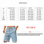 R&B | Kurze Hose aus schwerem gewaschenem Baumwolldenim