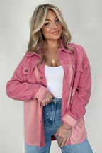 R&B | Weiche Hemdjacke mit Knöpfen Polyester Lässig und Trendy