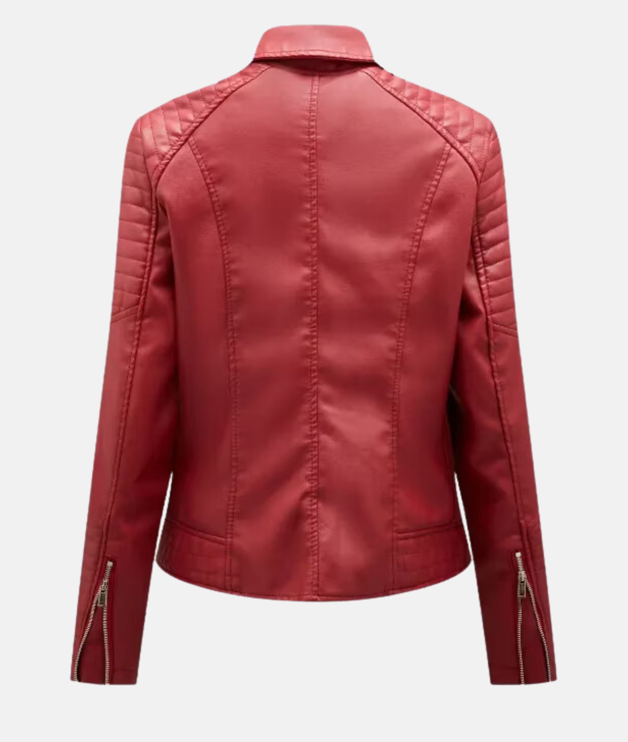 R&B | Damen Kunstleder Bikerjacke
