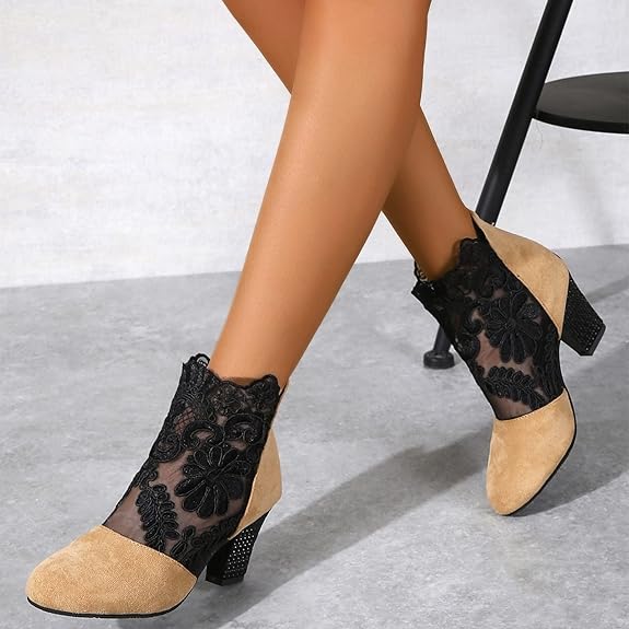 Elegante Sommer-Spitzenpumps R&B